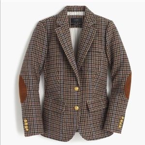 NWOT-J.Crew Rhodes Blazer in houndstooth wool